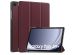 imoshion Coque tablette Trifold Samsung Galaxy Tab A9 Plus - Bordeaux