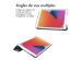 imoshion Coque tablette Design iPad 7 (2019) / iPad 8 (2020) / iPad 9 (2021) 10.2 inch - Flower Tile