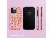 Selencia Coque arrière Vivid iPhone 14 Pro Max - Modern Bloom Pink