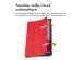 iMoshion Coque tablette Trifold Lenovo Tab M11 - Rouge