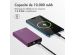 imoshion Ultra Series Batterie externe 10.000 mAh - Bordeaux