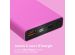 imoshion Ultra Series Batterie externe 10.000 mAh - Rose Vif