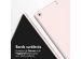 Accezz Étui de téléphone portefeuille Smart Silicone iPad 6 (2018) 9.7 pouces / iPad 5 (2017) 9.7 pouces - Rose