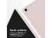 Accezz Étui de téléphone portefeuille Smart Silicone Samsung Galaxy Tab A9 Plus - Rose