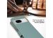 Selencia Étui de téléphone portefeuille en cuir véritable Google Pixel 8a - Air Blue