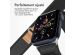 imoshion Bracelet en nylon Trail Apple Watch Series 1-9 / SE - 38/40/41 mm / Series 10 - 42 mm - Noir