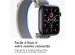 imoshion Bracelet en nylon Trail Apple Watch Series 1-9 / SE - 38/40/41 mm / Series 10 - 42 mm - Blue Grey