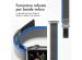 imoshion Bracelet en nylon Trail Apple Watch Series 1-9 / SE - 38/40/41 mm / Series 10 - 42 mm - Blue Grey