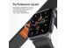 imoshion Bracelet en nylon Trail Apple Watch Series 1-9 / SE - 38/40/41 mm / Series 10 - 42 mm - Black Grey