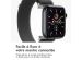 imoshion Bracelet en nylon Trail Apple Watch Series 1-9 / SE - 38/40/41 mm / Series 10 - 42 mm - Black Grey