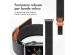 imoshion Bracelet en nylon Trail Apple Watch Series 1-9 / SE - 38/40/41 mm / Series 10 - 42 mm - Black Grey