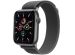 imoshion Bracelet en nylon Trail Apple Watch Series 1-9 / SE - 38/40/41 mm / Series 10 - 42 mm - Black Grey