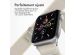 imoshion Bracelet en nylon Trail Apple Watch Series 1-9 / SE - 38/40/41 mm / Series 10 - 42 mm - Starlight