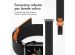 imoshion Bracelet en nylon Trail Apple Watch Series 1-9 / SE - 38/40/41 mm / Series 10 - 42 mm - Pure Black