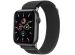 imoshion Bracelet en nylon Trail Apple Watch Series 1-9 / SE - 38/40/41 mm / Series 10 - 42 mm - Pure Black