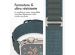 imoshion Bracelet en nylon Alpine Apple Watch Series 1-10 / SE / Ultra (2) - 42/44/45/46/49 mm - Bleu