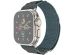 imoshion Bracelet en nylon Alpine Apple Watch Series 1-10 / SE / Ultra (2) - 42/44/45/46/49 mm - Bleu