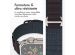 imoshion Bracelet en nylon Alpine Apple Watch Series 1-10 / SE / Ultra (2) - 42/44/45/46/49 mm - Indigo