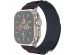 imoshion Bracelet en nylon Alpine Apple Watch Series 1-10 / SE / Ultra (2) - 42/44/45/46/49 mm - Indigo