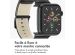 imoshion Bracelet en cuir Classique Apple Watch Series 1-9 / SE - 38/40/41 mm / Series 10 - 42 mm - Noir