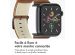 imoshion Bracelet en cuir Classique Apple Watch Series 1-9 / SE - 38/40/41 mm / Series 10 - 42 mm - Brun