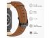 imoshion Bracelet en cuir Classique Apple Watch Series 1-9 / SE - 38/40/41 mm / Series 10 - 42 mm - Brun