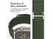 imoshion Bracelet en nylon Alpine Apple Watch Series 1-9 / SE - 38/40/41 mm / Series 10 - 42 mm - Vert