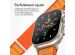 imoshion Bracelet en nylon Alpine Apple Watch Series 1-9 / SE - 38/40/41 mm / Series 10 - 42 mm - Orange