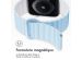 imoshion Bracelet magnétique en silicone pour l'Apple Watch Apple Watch Series 1-9 / SE - 38/40/41 mm / Series 10 - 42 mm - Bleu / Blanc