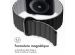 imoshion Bracelet magnétique en silicone pour l'Apple Watch Apple Watch Series 1-9 / SE - 38/40/41 mm / Series 10 - 42 mm - Noir / Gris