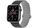 imoshion Bracelet magnétique en silicone pour l'Apple Watch Apple Watch Series 1-9 / SE - 38/40/41 mm / Series 10 - 42 mm - Noir / Gris