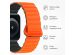 imoshion Bracelet magnétique en silicone pour l'Apple Watch Apple Watch Series 1-9 / SE - 38/40/41 mm / Series 10 - 42 mm - Orange / Noir