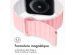 imoshion Bracelet magnétique en silicone pour l'Apple Watch Apple Watch Series 1-10 / SE / Ultra (2) - 42/44/45/46/49 mm - Rose / Blanc