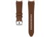 Samsung Original Bracelet Cuir Hybrid 20mm M/L Galaxy Watch Active 4 / Active 2 - Camel