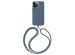 Coehl Coque Muse MagSafe avec cordon iPhone 15 Pro Max - Sapphire Blue
