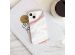 Selencia Aurora Coque Fashion iPhone 15 Pro Max - Coque durable - 100% recyclée - Marbre Blanc