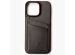 Wachikopa Coque Full Wrap C.C. avec 2 porte-cartes iPhone 14 Pro - Dark Brown