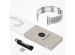 Selencia Bracelet Metallique Jubilee pour l'Apple Watch Series 1-9 / SE - 38/40/41 mm / Series 10 - 42 mm - Argent