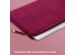 Selencia Pochette ordinateur Corduroy 13-14 pouces - Dark Rose