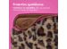 imoshion Pochette ordinateur Fluffy 13-14 pouces - Leopard Pink