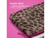 imoshion Pochette ordinateur Fluffy 13-14 pouces - Leopard Pink