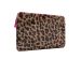 imoshion Pochette ordinateur Fluffy 15-16 pouces - Leopard Pink