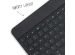 Accezz QWERTY Bluetooth Keyboard Bookcase Samsung Galaxy Tab S9 Ultra 14.6 pouces - Noir