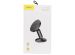 Baseus Magnetic Car Mount iPhone 12 - Support de téléphone pour voiture - Tableau de bord ou pare-brise - Magnétique - Noir