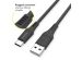 Accezz Câble USB-C vers USB Samsung Galaxy A21s - 1 mètre - Noir