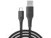 Accezz Câble USB-C vers USB Samsung Galaxy A13 (4G) - 2 mètre - Noir