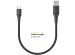 Accezz Câble USB-C vers USB Samsung Galaxy A14 (5G) - 0,2 mètre - Noir