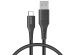 Accezz Câble USB-C vers USB Samsung Galaxy A33 - 0,2 mètre - Noir