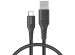 Accezz Câble USB-C vers USB Samsung Galaxy A41 - 0,2 mètre - Noir