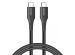 Accezz Câble USB-C vers USB-C Samsung Galaxy S22 Plus - 1 mètre - Noir